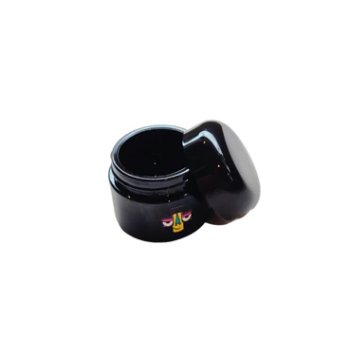 Pote de Vidro UV antiodor tampa redonda 50 ml